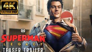 Superman Legacy First  Teaser Trailer 4K Ultra HD Rachel Brosnahan David Corenswet