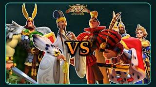 Zhuge LiangHermann Prime VS Best Cavalry Pairs - Rise of Kingdoms