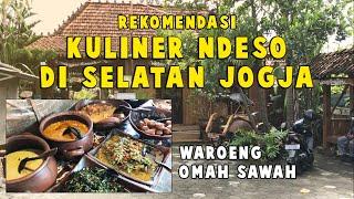 KULINER JOGJA - MAKANAN NDESO DI TENGAH SAWAH