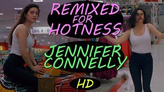 Jennifer Connelly at Age 20 in tight tank top  Remixed for Hotness