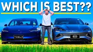 2024 Tesla Model 3 Highland vs BYD Seal WHO WINS??