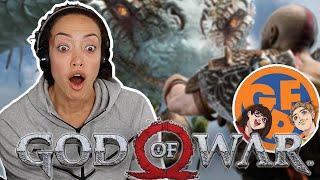 GOD of WAR - rant review reaction re-write  Girlfriend Reviews Ragnarok Trailer reaction