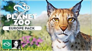 ▶ Planet Zoo Europe Pack Overview All Animals & Items Revealed