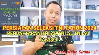 INI PERSIAPAN CASIS TNI TAHUN 2024