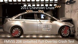 2011-2016 Chevrolet Cruze  Cruze Limited FMVSS 208 Unbelted Full-Overlap Crash Test