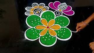 simple festival rangoli design