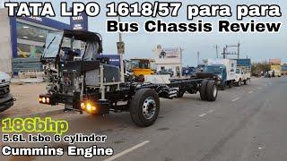 TATA LPO 161857 PARA PARA AC BUS CHASSIS 186hp 6 cylinder CUMMINS DIESEL ENGINE