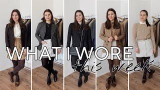 WHAT I WORE THIS WEEK I 7 Days 7 Looks I Spring Edition