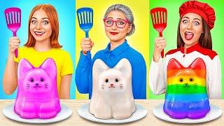 Me vs Grandma Cooking Challenge  Fantastic Food Hacks by Multi DO Smile
