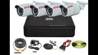 How to install AHD CCTV kit