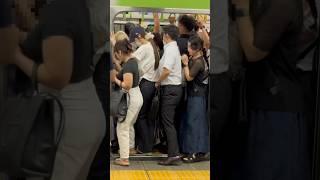  rush hour commute in Tokyo this summer is getting out of hand