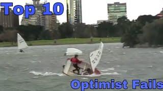 Top Ten Optimist Sailing Fails