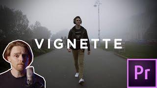 1 Minute VIGNETTE Premiere Pro Tutorial QUICK