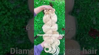 Diamond empress hair 613 bundles