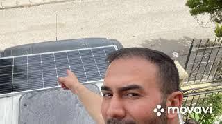 Karavan için  güneş paneli bağlantısı solar panel connection for caravan