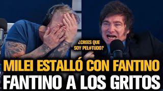 MILEI EXPLOTÓ CON FANTINO EN PLENA ENTREVISTA