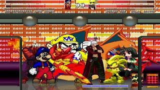 Team andersonkenya1 vs Team Golde Briggs 2x MUGEN Request 4v4 Battle