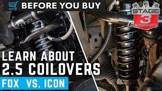 Before You Buy F150 2.5 Inch Coilovers FOX vs ICON