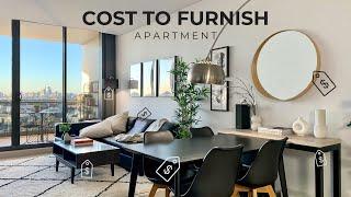 Cost To Furnish An Apartment + 6 Budget Saving Tips IKEA  DIY  Designer Brand