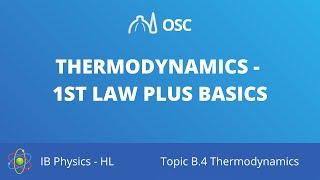 HL Thermodynamics 1st law and basics IB Physics HL