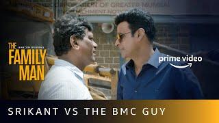 Srikant Saves The School  The Family Man BMC Scene  Manoj Bajpayee  Amazon Prime Video