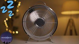 Relaxing Reverbed Metal Fan Noise for Sleeping  - Black Screen