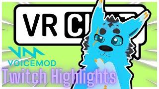 Using Voicemod extension on stream  VRChat Twitch Highlights