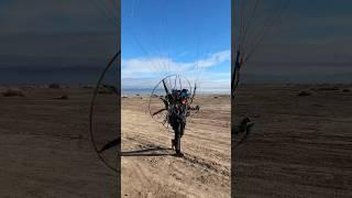 Paramotor Polini Thor 202 Landing