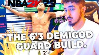 THE 63 DEMIGOD GUARD BUILD IS GAME BREAKING in NBA 2K23 BEST GUARD BUILD BEST BUILD 2K23 TYCENO