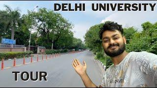 Delhi University TOUR - chalo campus dikhate hai aapko 