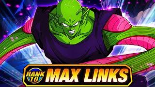 WTF IS THIS???? LEVEL 10 LINKS 100% RAINBOW STAR STR PICCOLO DBZ Dokkan Battle