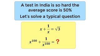 Dont panic. There are two basic strategies to solve questions like this