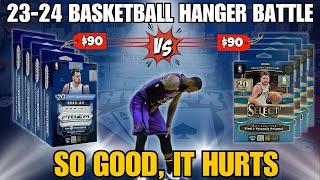 THE TRUTH ABOUT YOUTUBE & RIPPING WAX BOX BATTLE 2023-24 Panini Select vs Prizm Basketball Hangers