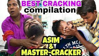 Skin Cracking Finger Neck cracking COMPILATION by MASTER CRACKER  ASIM BARBER  MANOJ MASTER