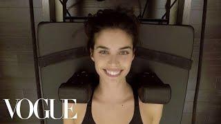 Model Sara Sampaio’s Pre-Victorias Secret Show Workout  Vogue