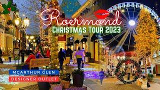 ROERMOND MCARTHUR GLEN DESIGNER OUTLET  CHRISTMAS TOUR No.1 Best in The Netherlands 