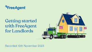 Getting started with FreeAgent for Landlords