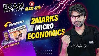  Ace Your Bihar Board Exam 2025 Microeconomics-12th Exam Special 2 Marks Questions - Chapter 1