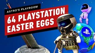 64 PlayStation Game Easter Eggs in Astros Playroom