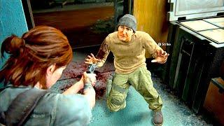 The Last of Us 2 Remastered  PS5 - Ellie No Mercy - 4K - Funny Ragdolls Compilation