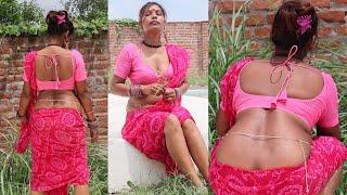 bengali saree lover latest video 2024