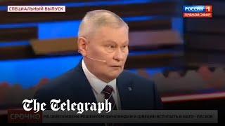 Russian state TV commentator admits Russia is isolated and Ukraines military is formidable