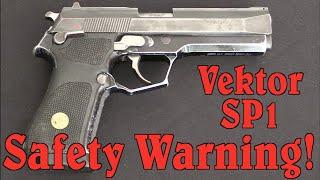 Vektor SP1 Important Safety Warning reupload