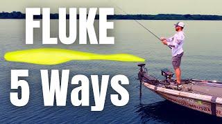 5 WAYS To FISH a FLUKE Soft Jerkbaits Are The BEST