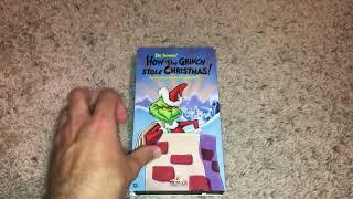 How The Grinch Stole Christmas 1966 Animated Version VHS Review