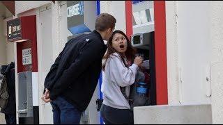 Looking Over Peoples Shoulder at the ATM EXTRAS