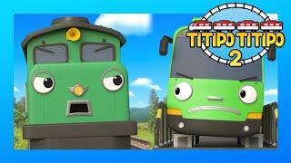 TITIPO S2 Full Compilation l Train Cartoons For Kids  Titipo the Little Train l TITIPO TITIPO 2