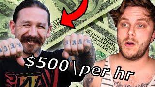 The 8 Most EXPENSIVE Tattoo Artist In The WORLD