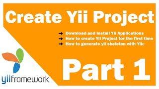 Learn Yii Framework Part 1 Creating Yii application for the first time