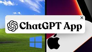 ChatGPT App with Voice on Windows & Mac Chrome Shortcut